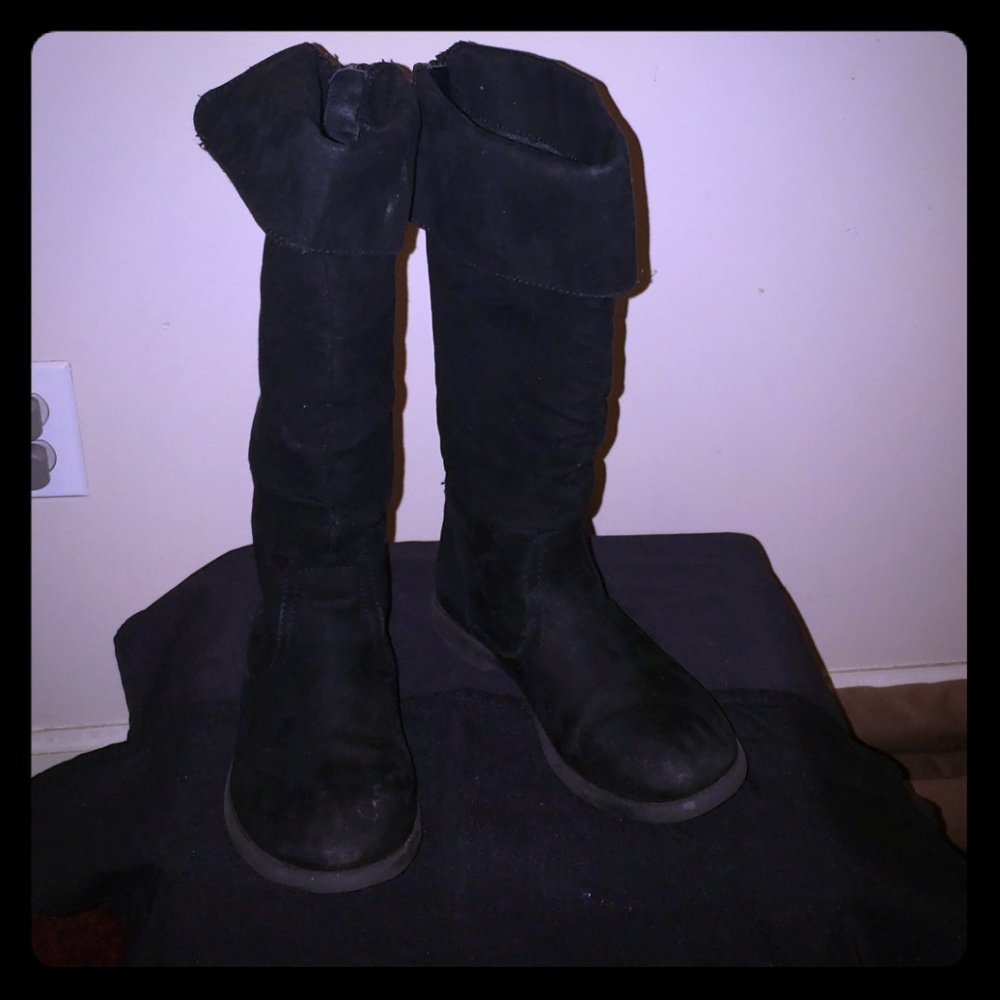 Tall Black Girls Boot size 1